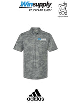 Adidas Mens All Over Camo Print Polo - Winsupply of Poplar Bluff