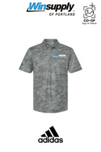 Adidas Mens All Over Camo Print Polo - Winsupply of Portland