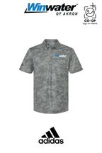 Adidas Mens All Over Camo Print Polo - Winwater of Akron