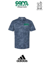 Adidas Mens All Over Camo Print Polo - Carr Supply - Athens