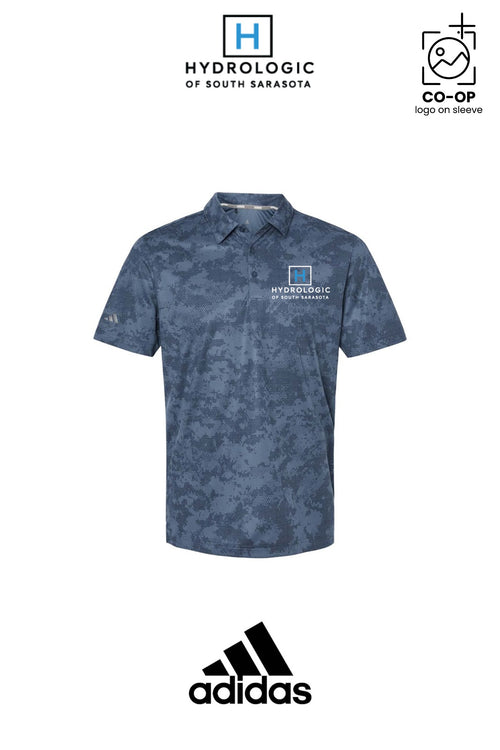 Adidas Mens All Over Camo Print Polo - Winsupply Sarasota FL Co.