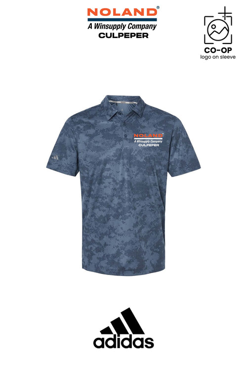 Adidas Mens All Over Camo Print Polo - Culpeper Noland