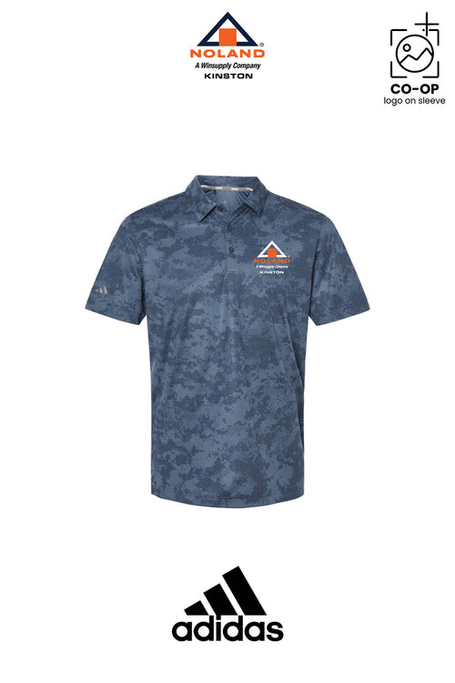 Adidas Mens All Over Camo Print Polo - Kinston Noland
