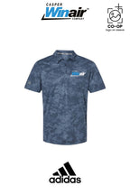 Adidas Mens All Over Camo Print Polo - Casper Winair