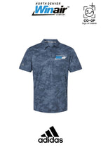 Adidas Mens All Over Camo Print Polo - North Denver Winair