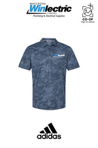 Adidas Mens All Over Camo Print Polo - Waycross Winlectric