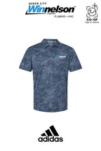 Adidas Mens All Over Camo Print Polo - Queen City Winnelson