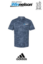 Adidas Mens All Over Camo Print Polo - Rock Springs Winnelson