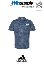 Adidas Mens All Over Camo Print Polo - Winsupply of Athens OH