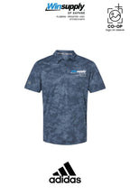 Adidas Mens All Over Camo Print Polo - Winsupply of Daphne