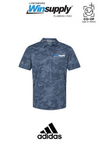 Adidas Mens All Over Camo Print Polo - Lynchburg Winsupply