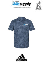 Adidas Mens All Over Camo Print Polo - Madison Winsupply