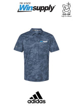 Adidas Mens All Over Camo Print Polo - Tri-State Winsupply