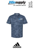 Adidas Mens All Over Camo Print Polo - Winsupply Virginia Beach VA