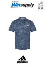 Adidas Mens All Over Camo Print Polo - Wichita Winsupply