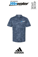 Adidas Mens All Over Camo Print Polo - Winwater Des Moines