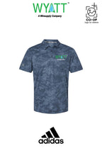 Adidas Mens All Over Camo Print Polo - Wyatt Irrigation of Santa Rosa