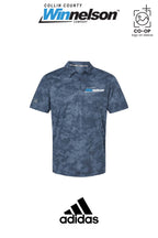 Adidas Mens All Over Camo Print Polo - Collin County Winnelson