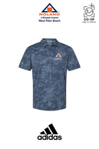 Adidas Mens All Over Camo Print Polo - Noland West Palm Beach
