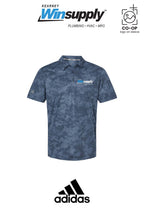 Adidas Mens All Over Camo Print Polo - Kearney Winsupply