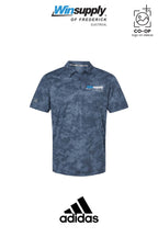 Adidas Mens All Over Camo Print Polo - Winsupply of Frederick