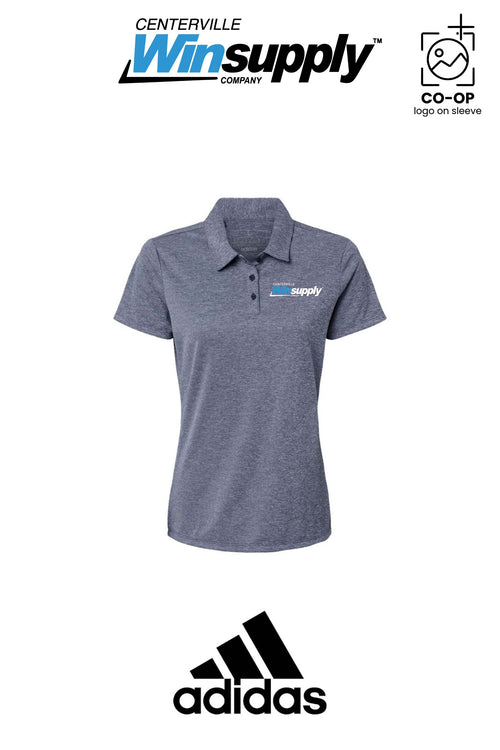 Adidas Women's Heathered Polo - Winsupply Centerville OH