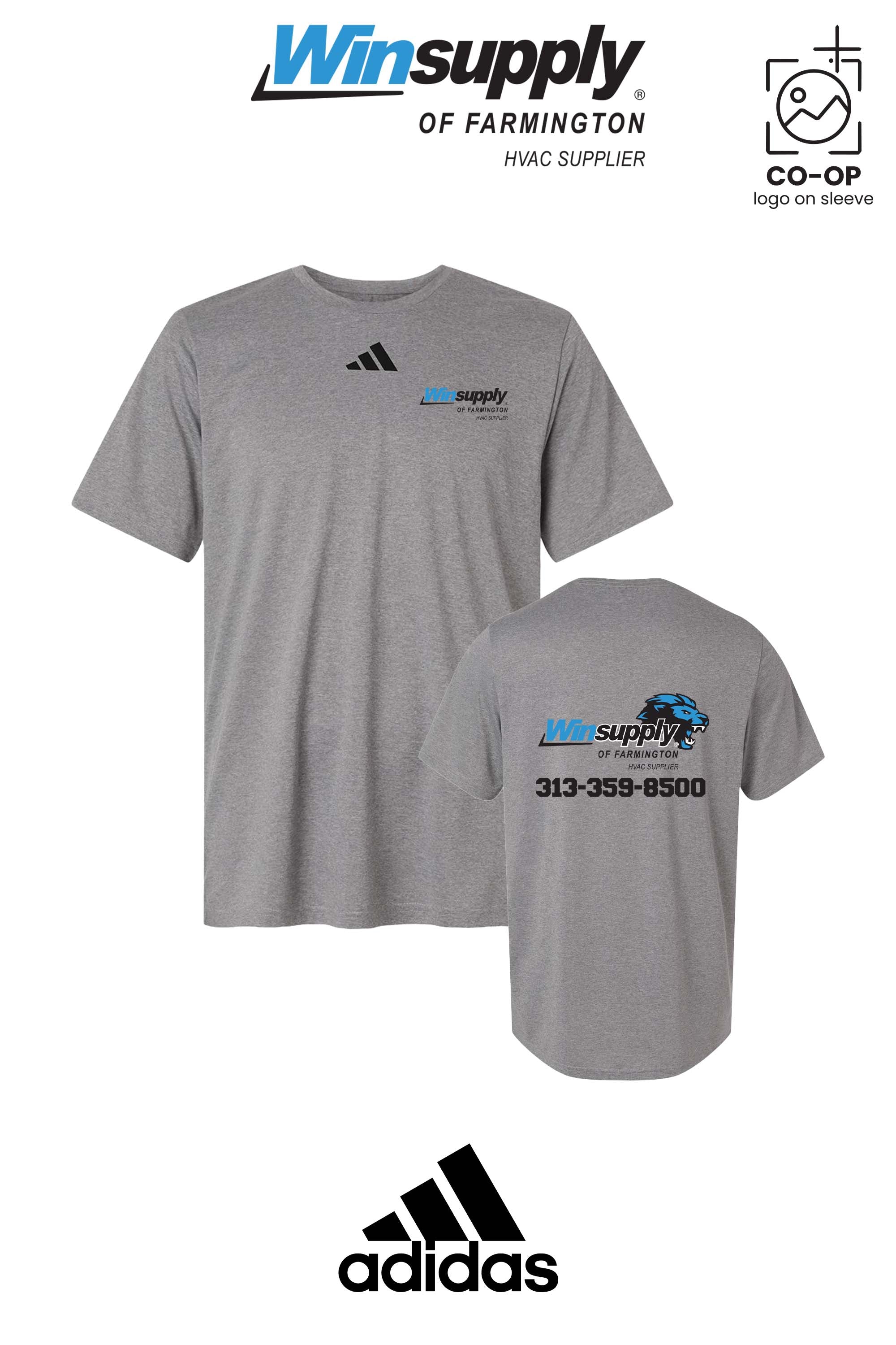 Adidas Men's Pregame T-Shirt - Winsupply of Farmington