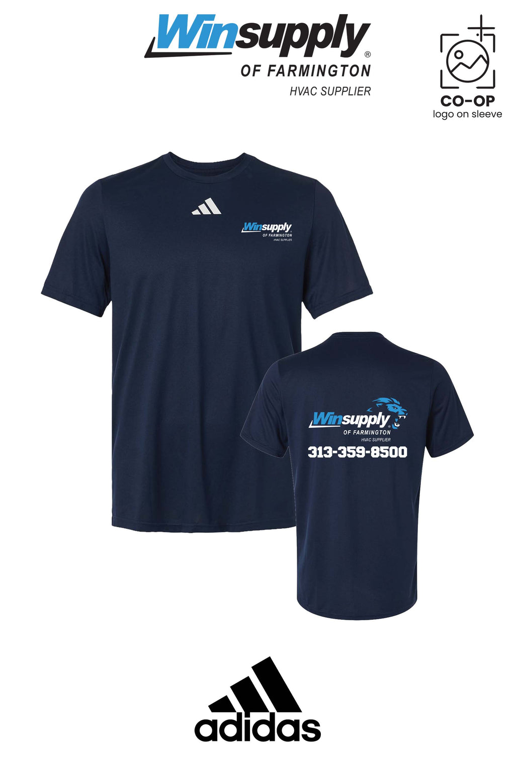 Adidas Men's Pregame T-Shirt - Winsupply of Farmington