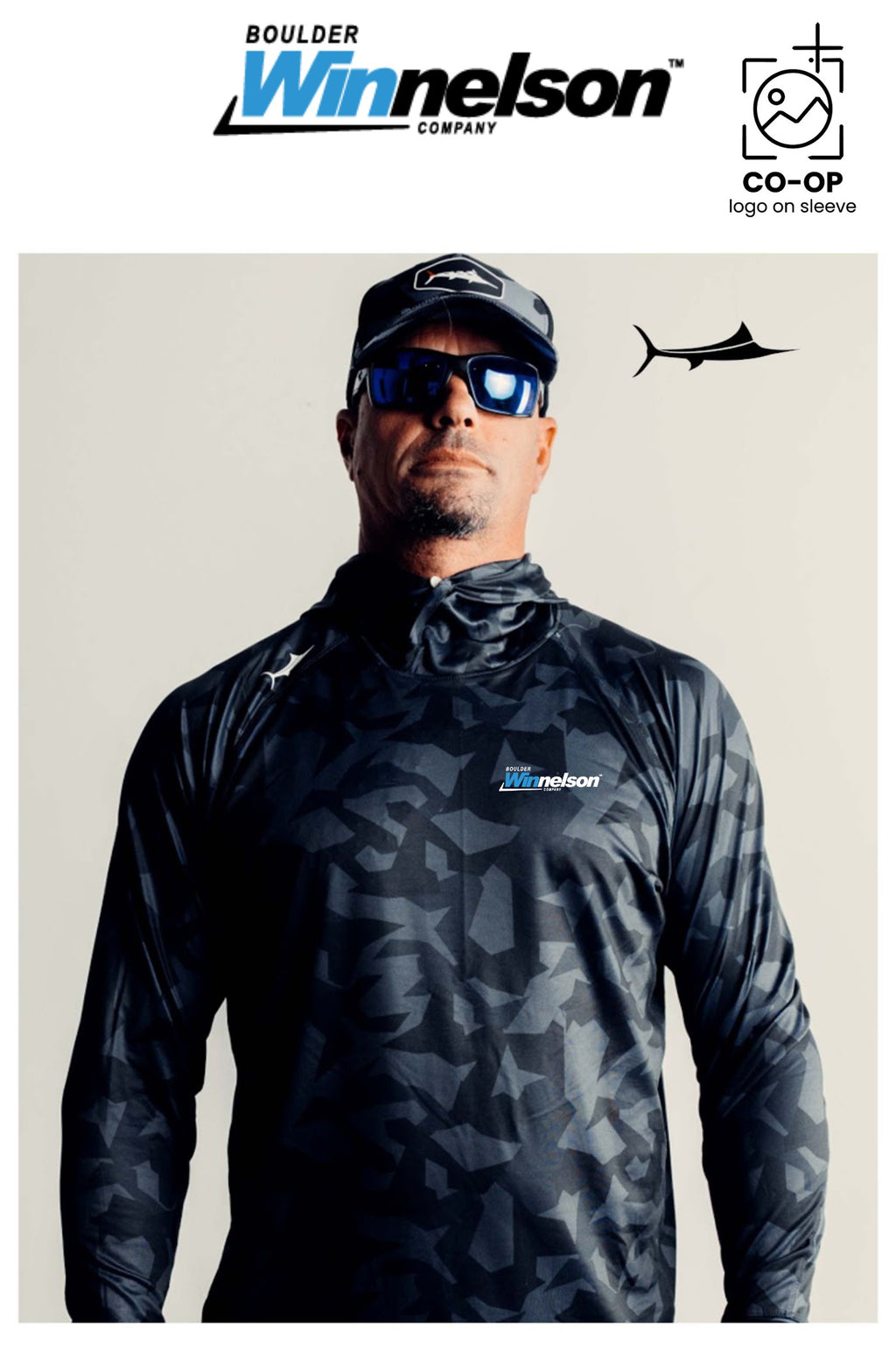 Billfisher Hooded Long Sleeve Performance Tee - Boulder Winnelson