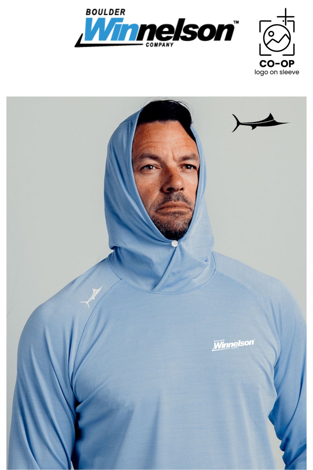 Billfisher Hooded Long Sleeve Performance Tee - Boulder Winnelson