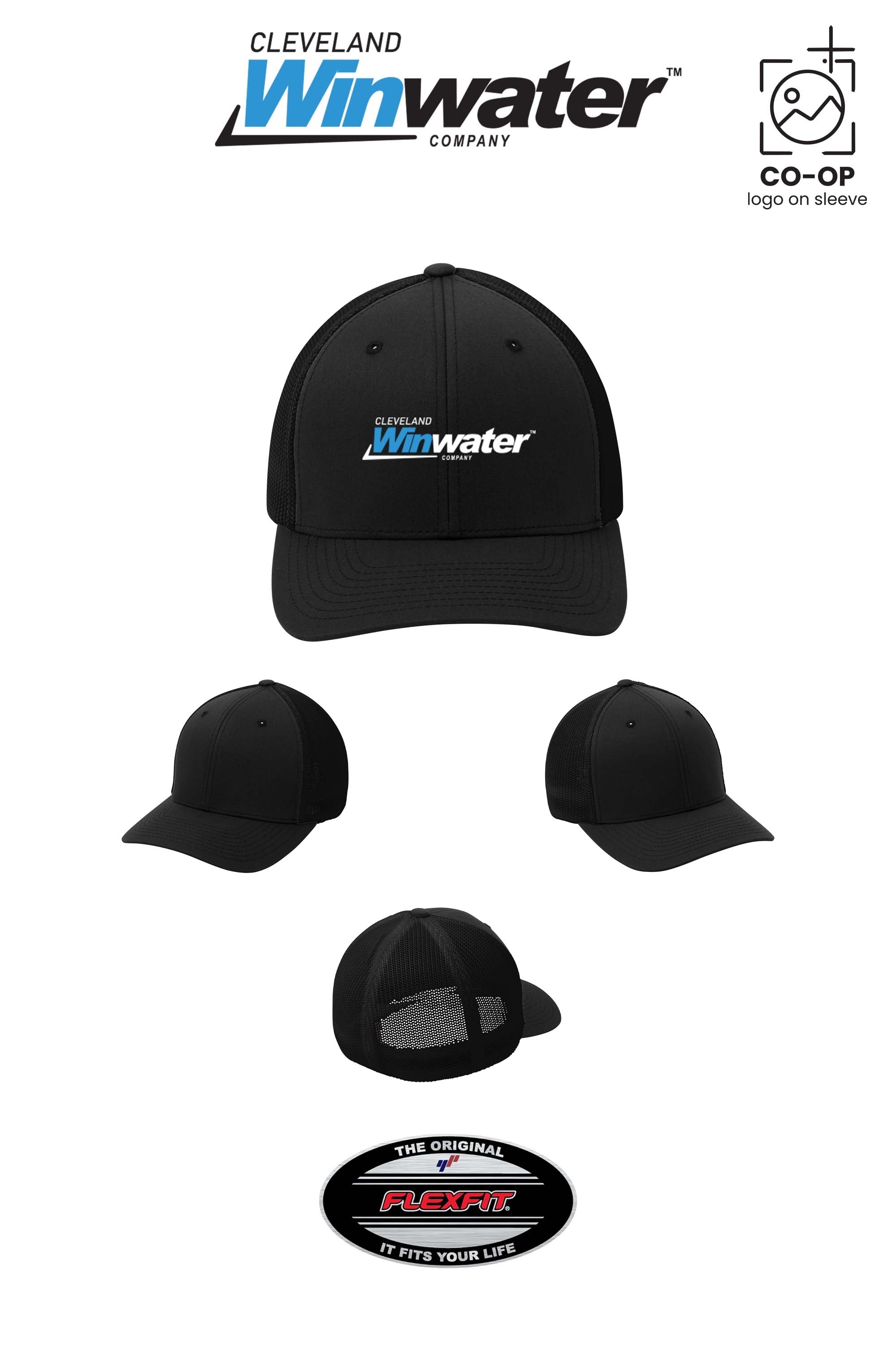 Port Authority® Flexfit® Mesh Back Cap - Winwater of Cleveland