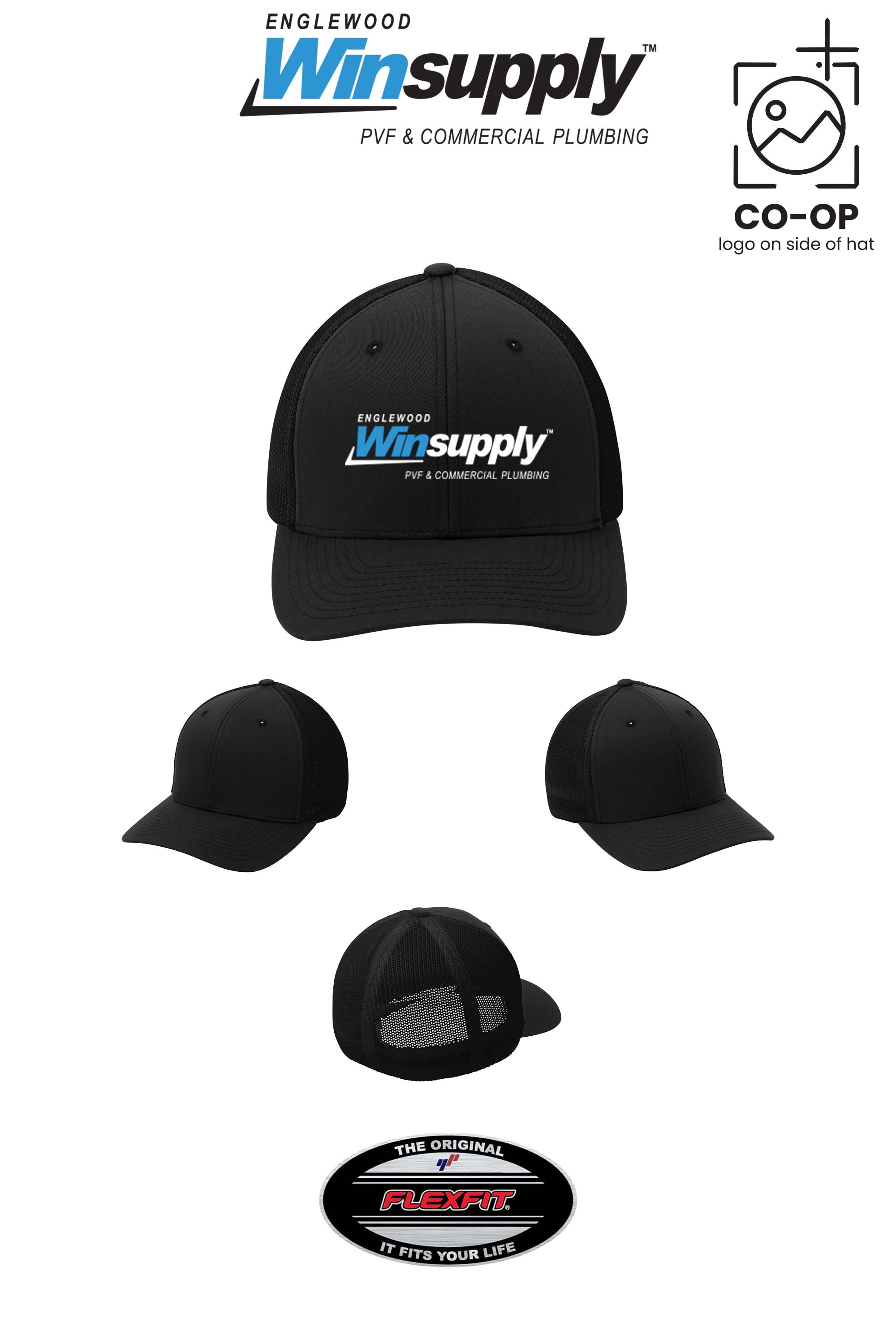 Port Authority® Flexfit® Mesh Back Cap - Englewood Winsupply