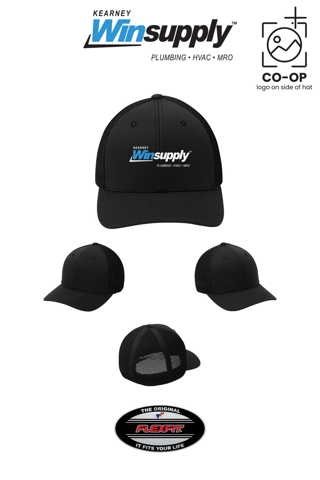 Port Authority® Flexfit® Mesh Back Cap - Kearney Winsupply