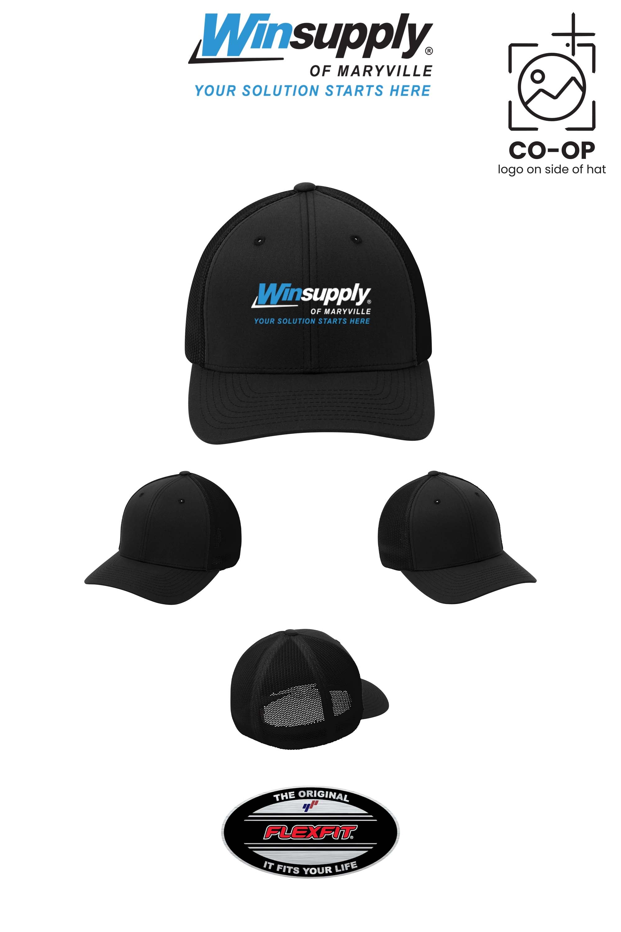 Port Authority® Flexfit® Mesh Back Cap - Winsupply of Maryville