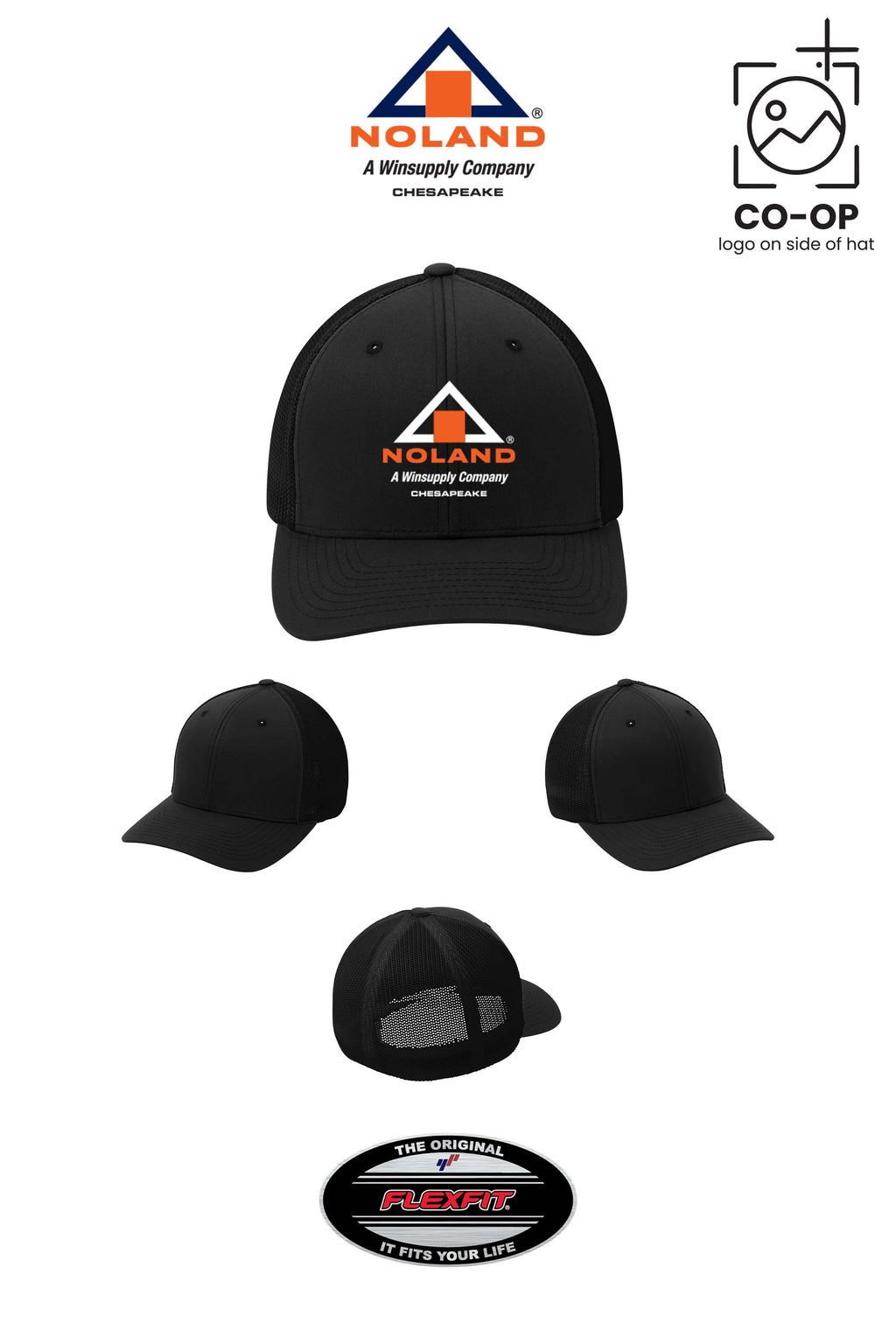 Port Authority® Flexfit® Mesh Back Cap - Noland Company Chesapeake