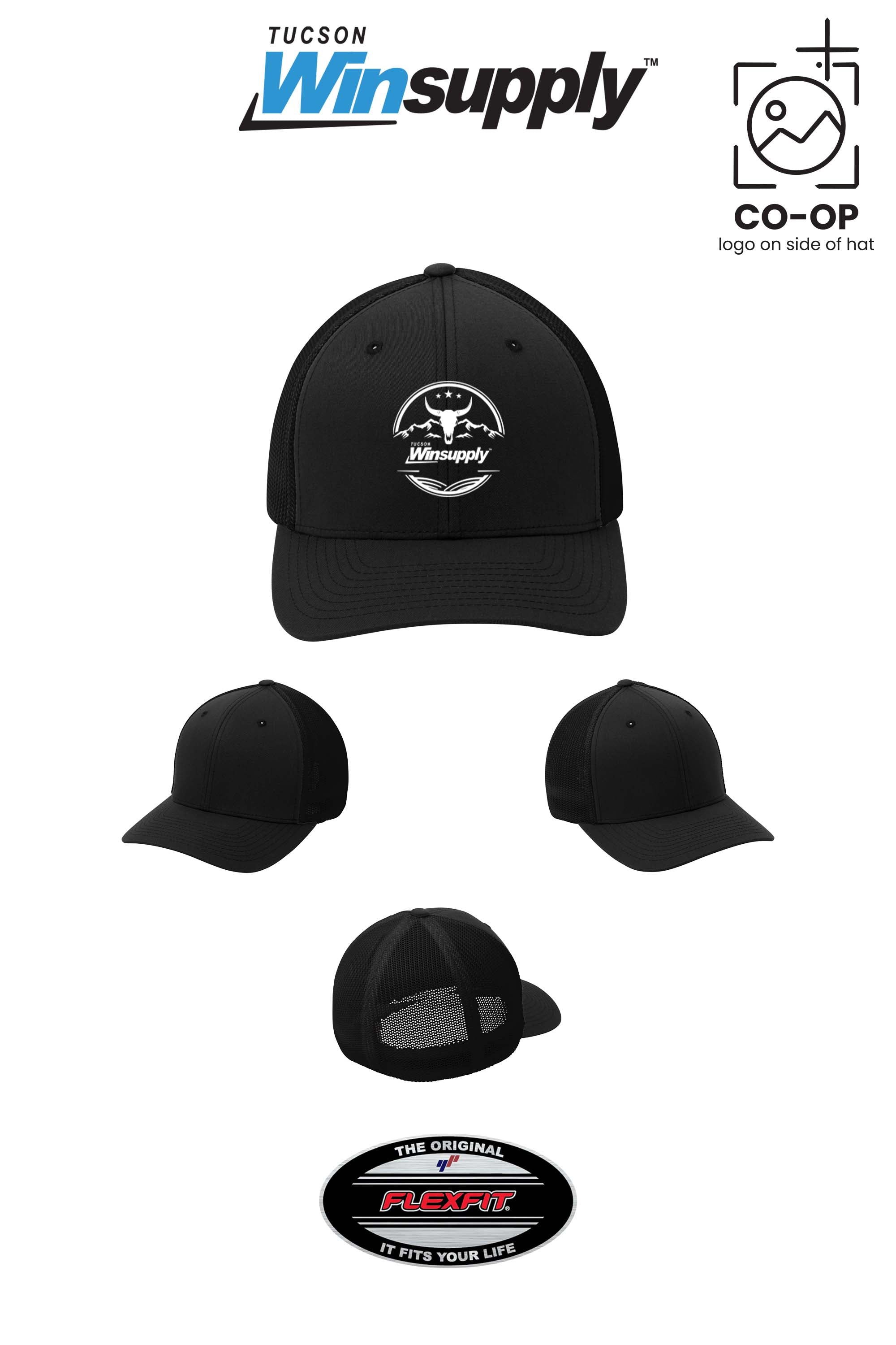 Port Authority® Flexfit® Mesh Back Cap - Winsupply Tucson AZ