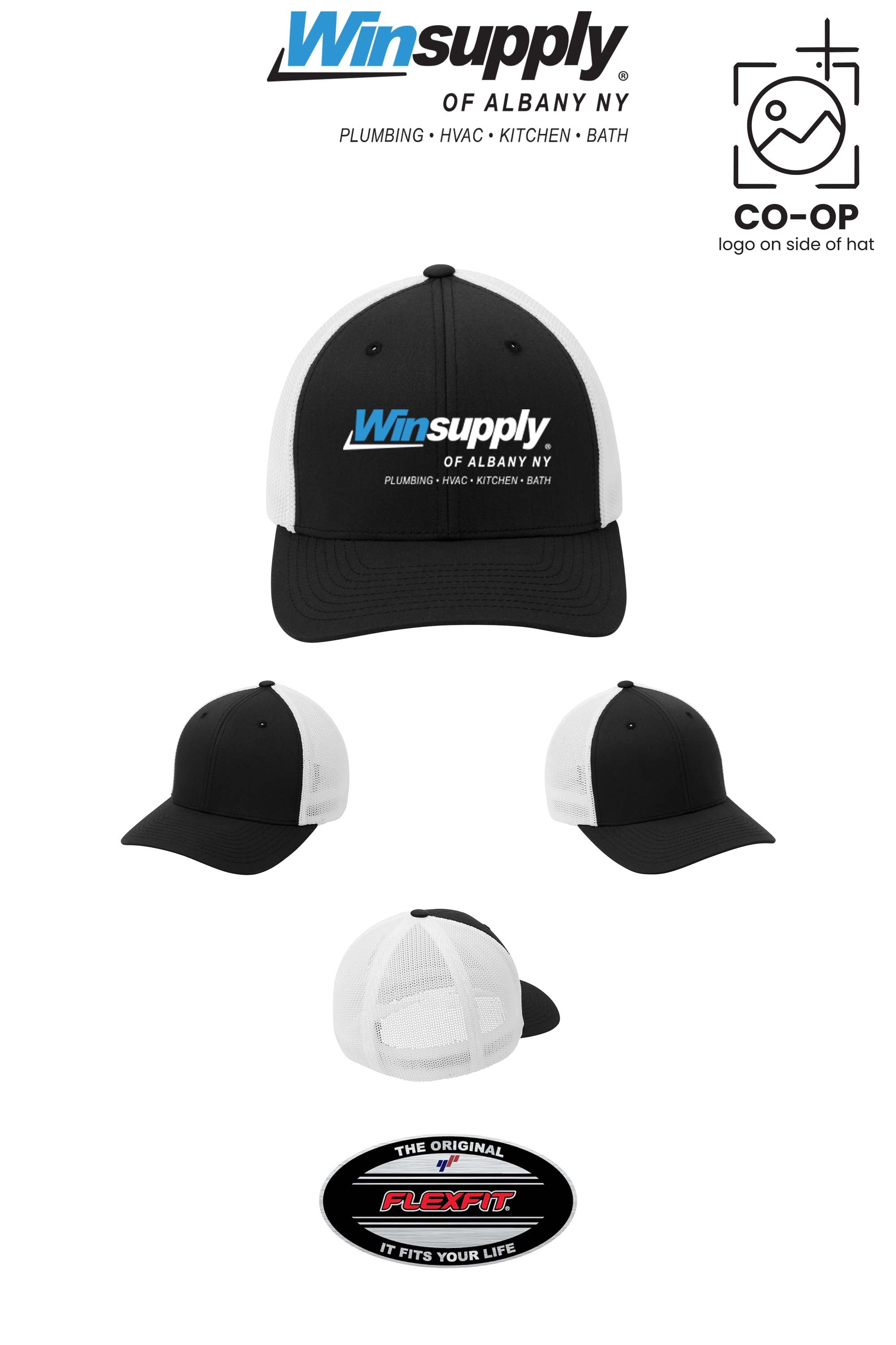 Port Authority® Flexfit® Mesh Back Cap - Winsupply of Albany NY