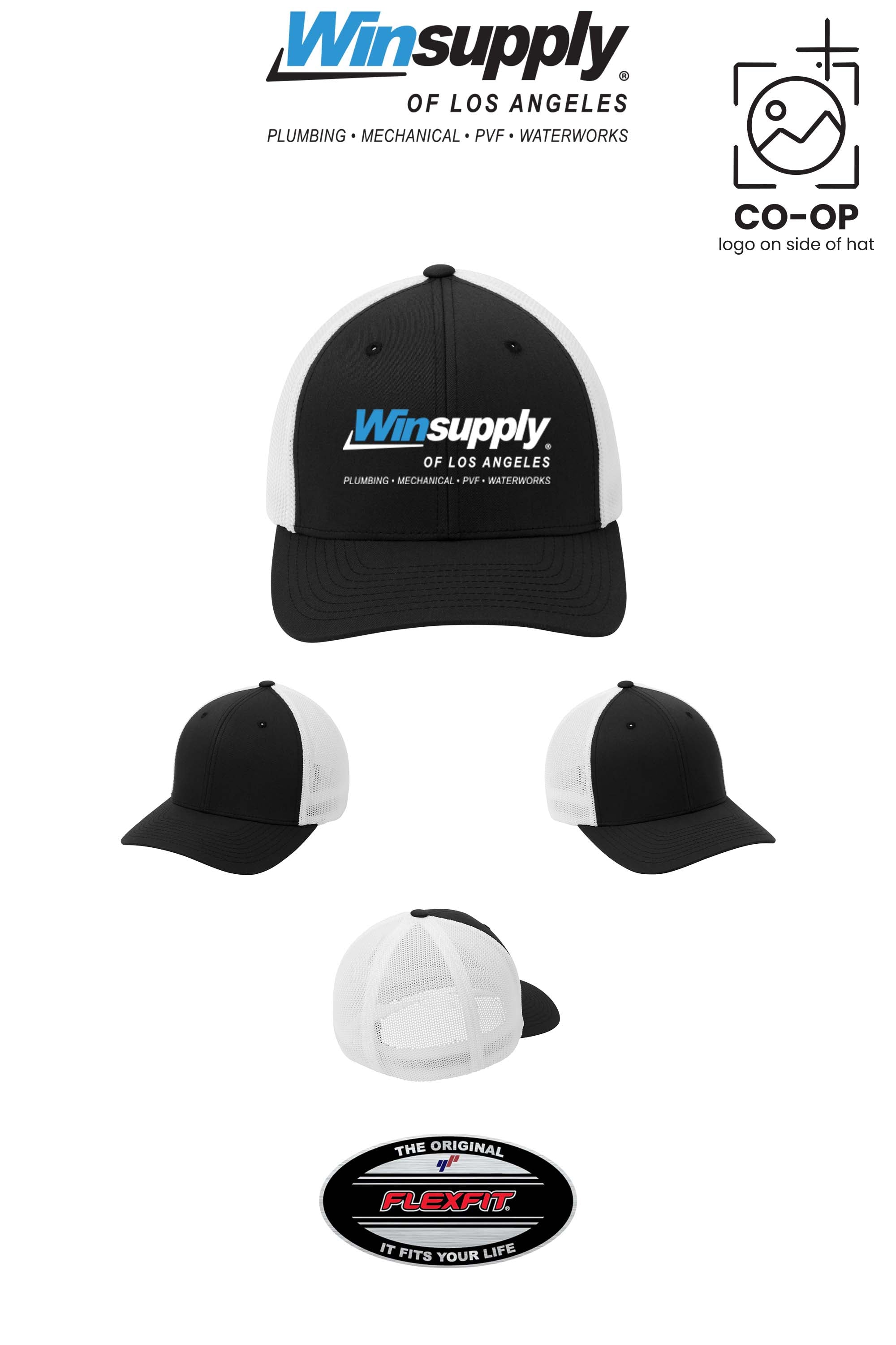 Port Authority® Flexfit® Mesh Back Cap - Winsupply of Los Angeles