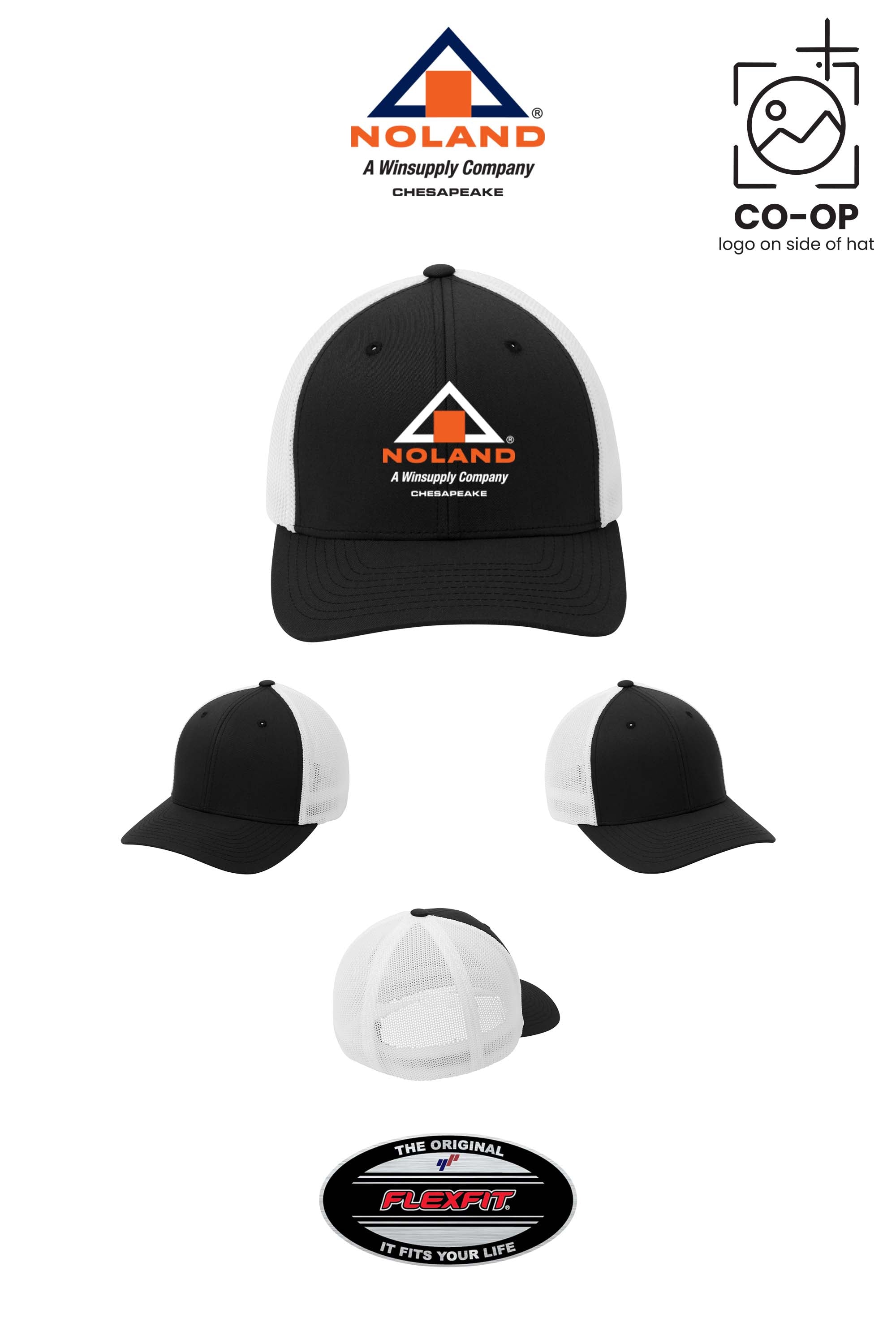 Port Authority® Flexfit® Mesh Back Cap - Noland Company Chesapeake