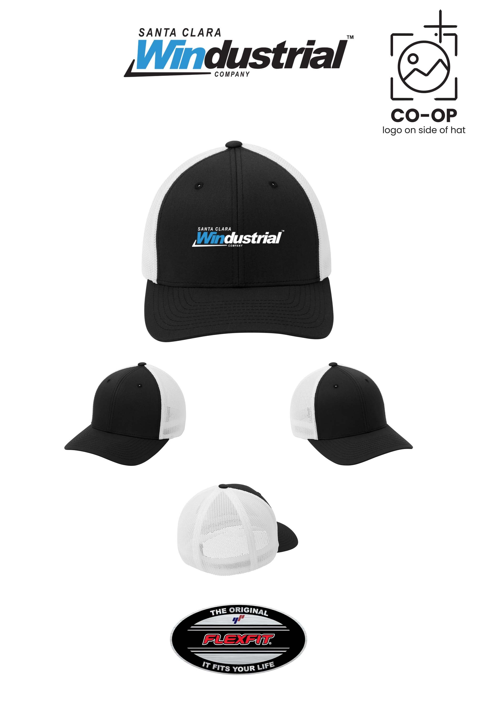 Port Authority® Flexfit® Mesh Back Cap - Santa Clara Windustrial