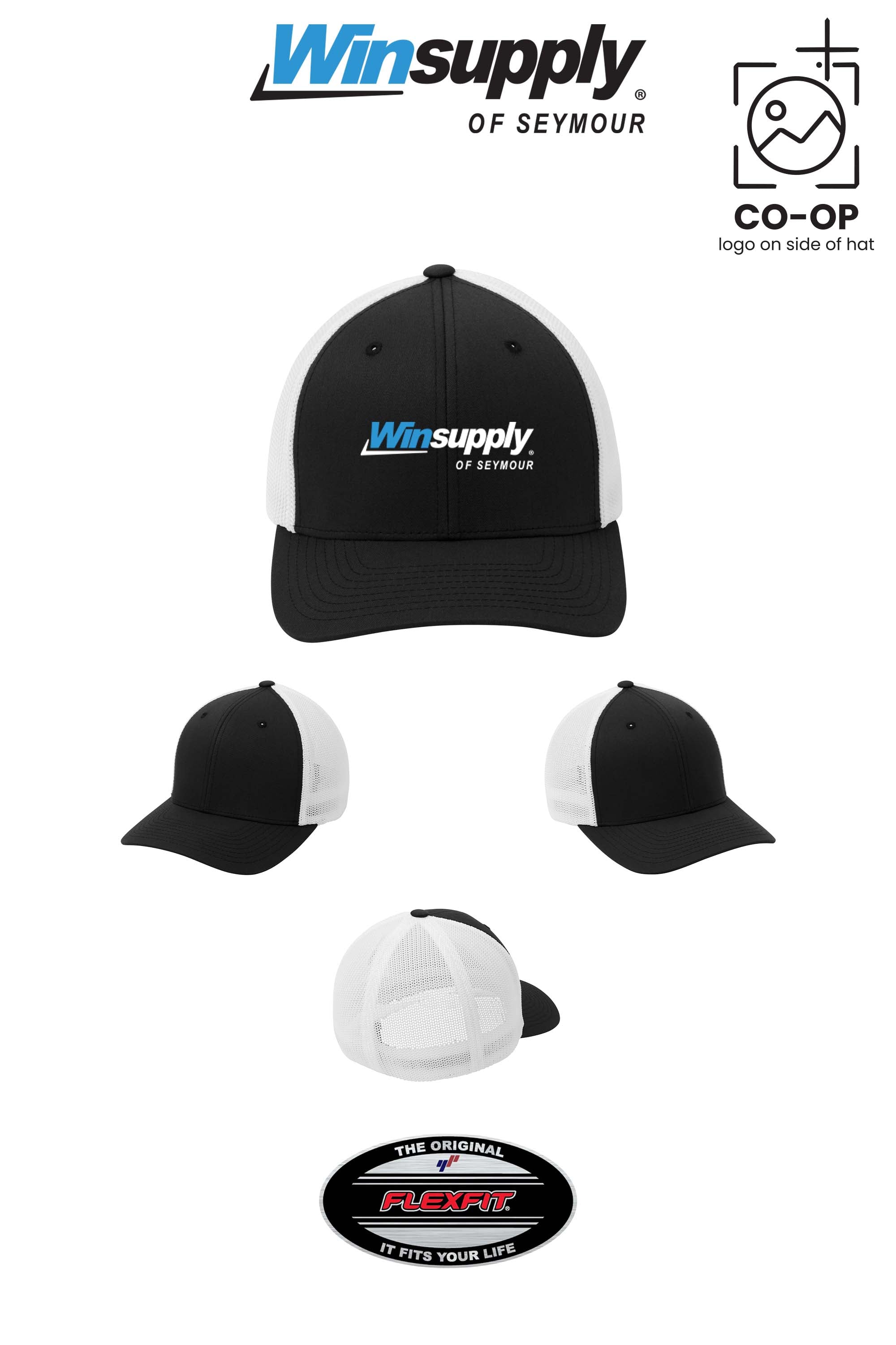 Port Authority® Flexfit® Mesh Back Cap - Winsupply of Seymour IN