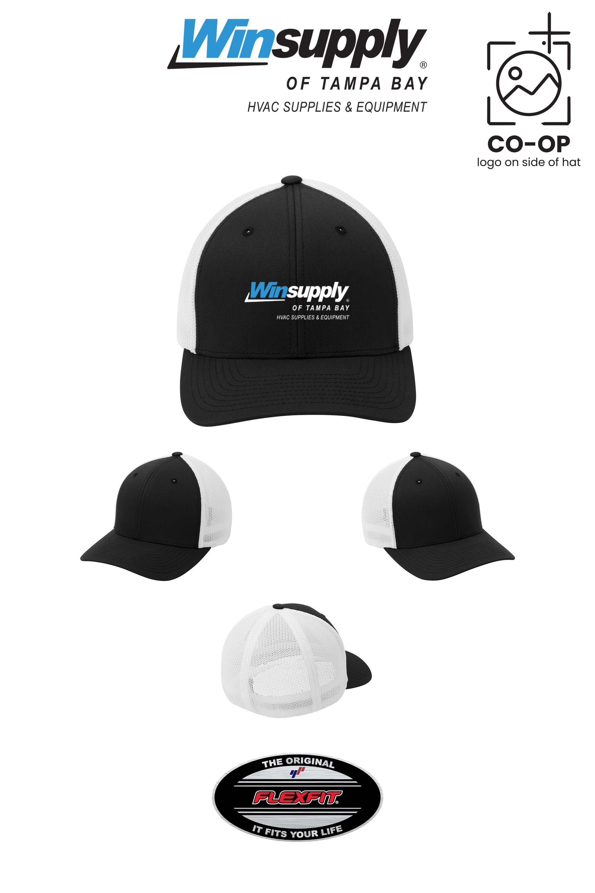 Port Authority® Flexfit® Mesh Back Cap - Winsupply of Tampa Bay