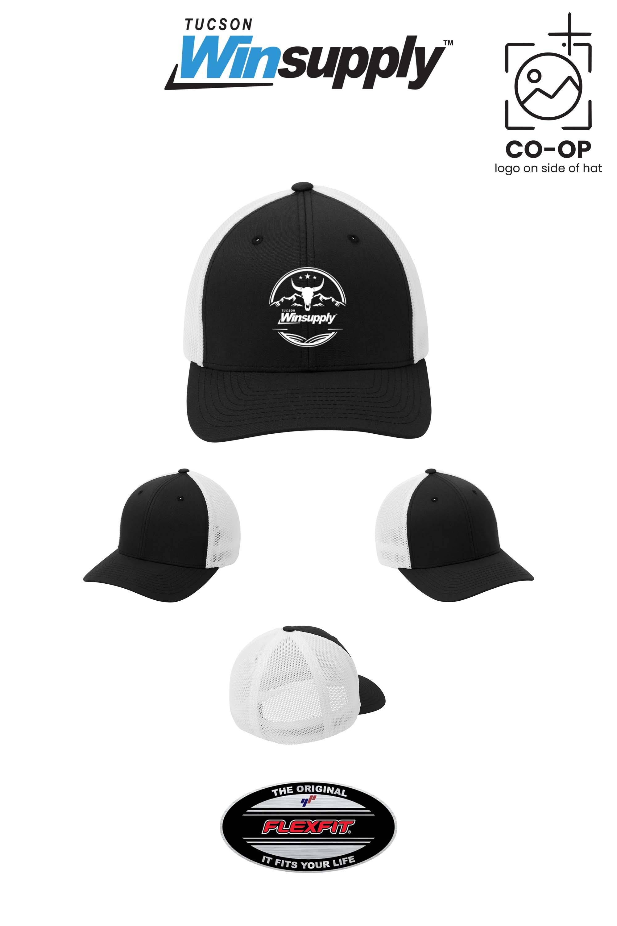 Port Authority® Flexfit® Mesh Back Cap - Winsupply Tucson AZ
