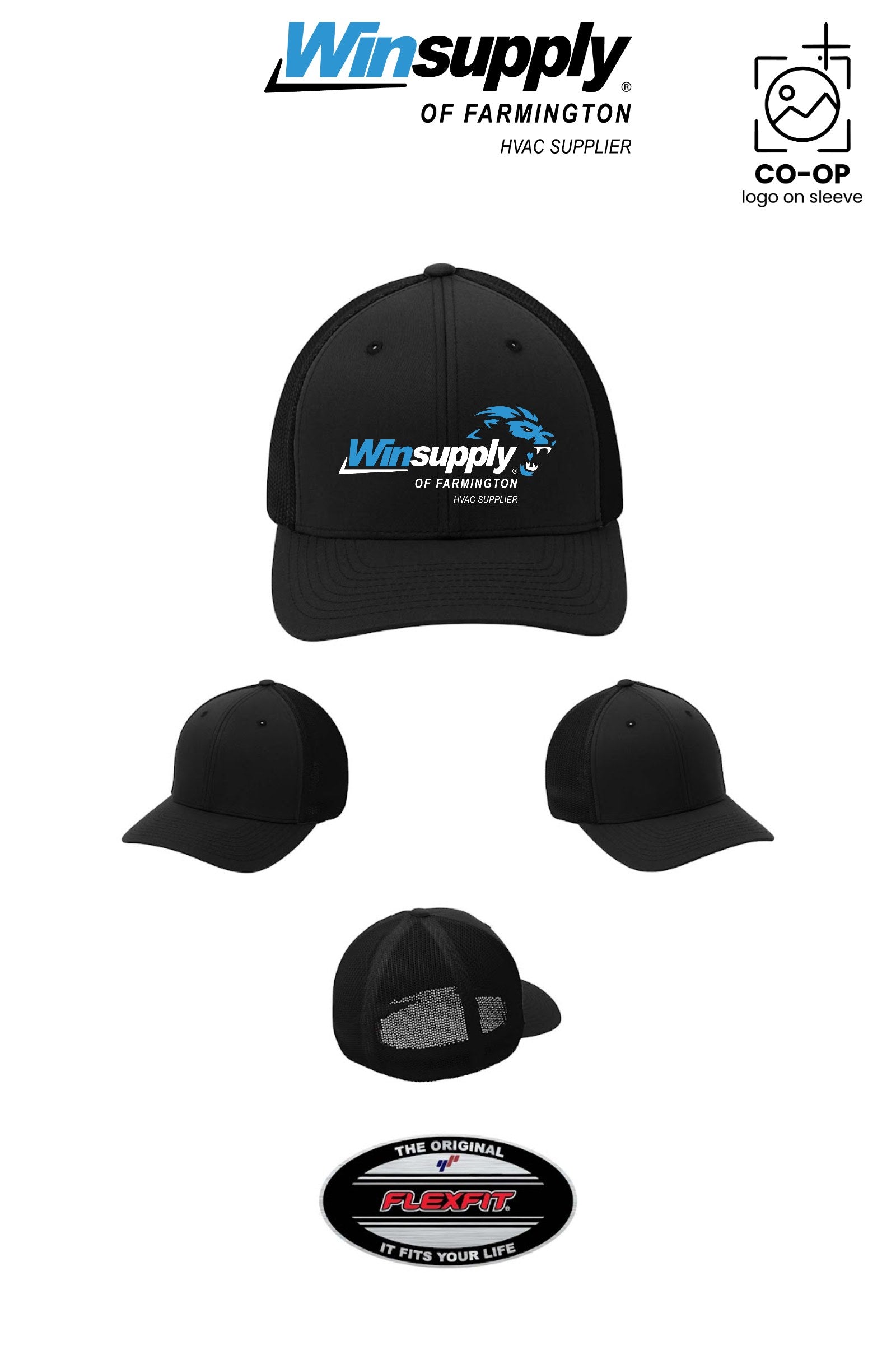 Port Authority® Flexfit® Mesh Back Cap - Winsupply of Farmington