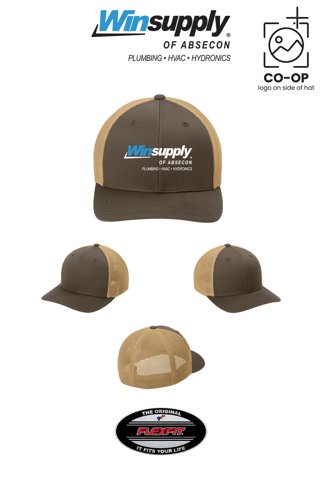 Port Authority® Flexfit® Mesh Back Cap - Winsupply of Absecon