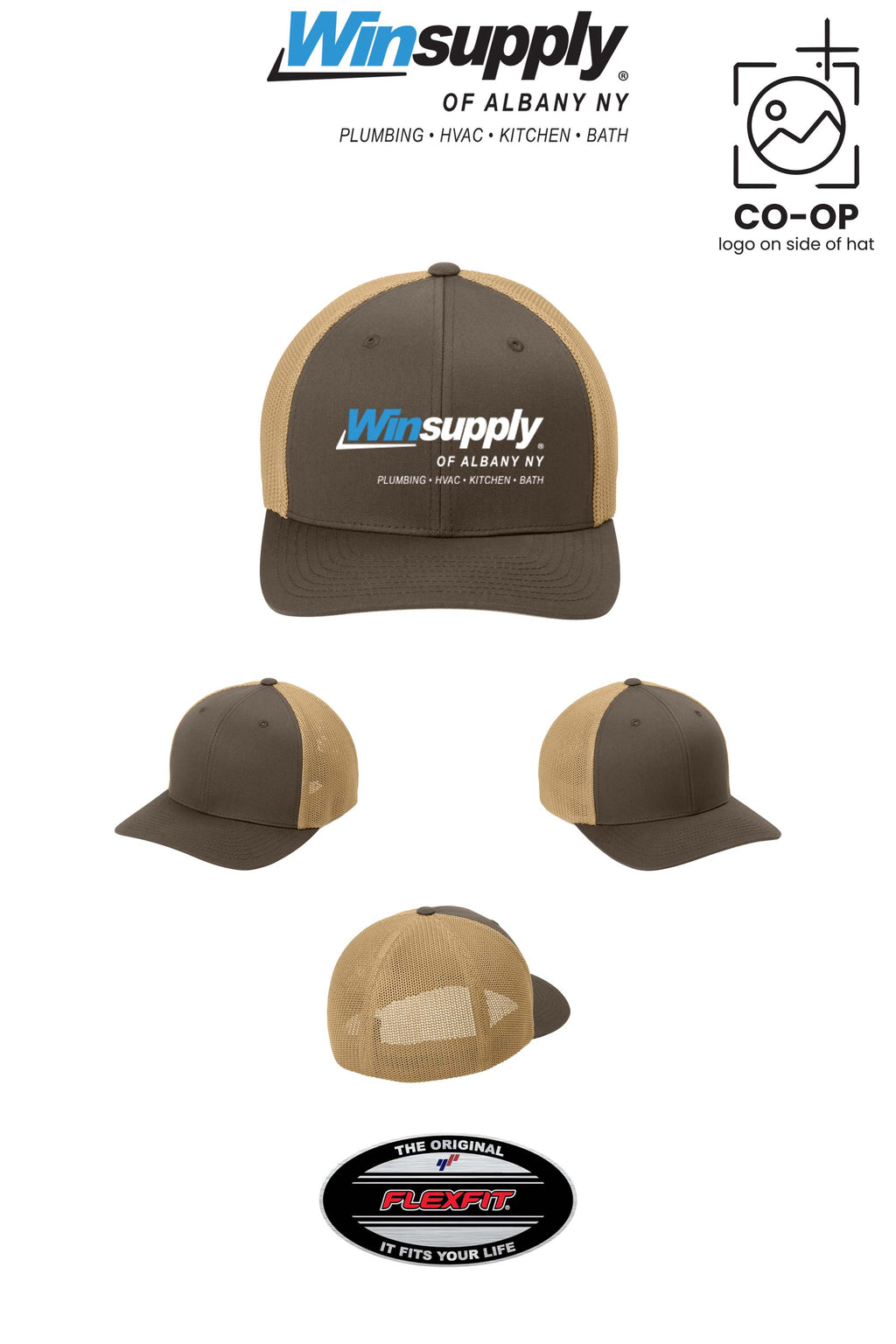 Port Authority® Flexfit® Mesh Back Cap - Winsupply of Albany NY