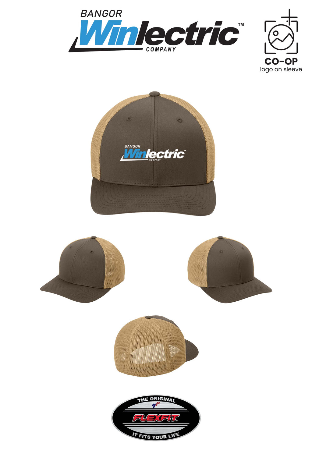 Port Authority® Flexfit® Mesh Back Cap - Winlectric Bangor