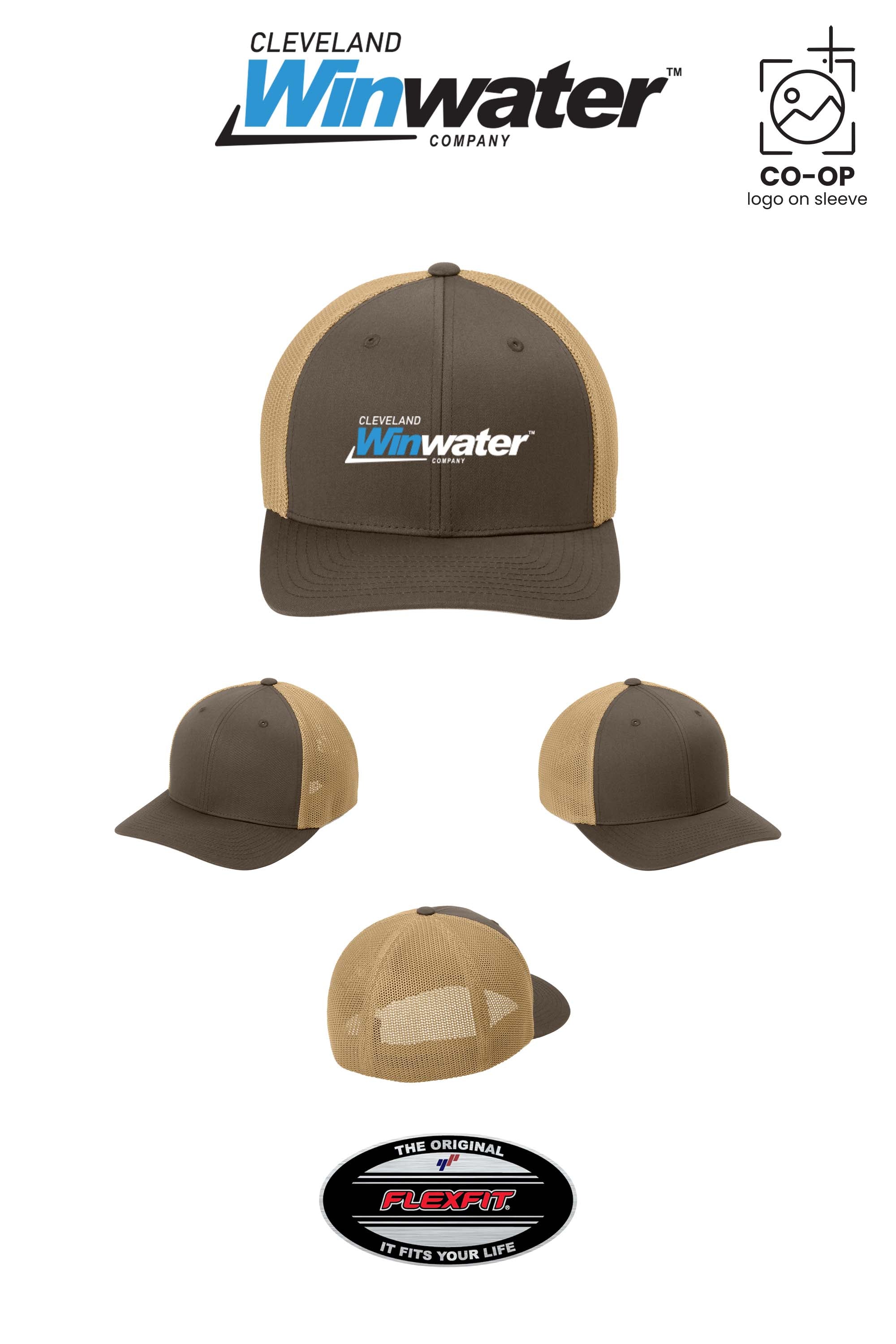 Port Authority® Flexfit® Mesh Back Cap - Winwater of Cleveland