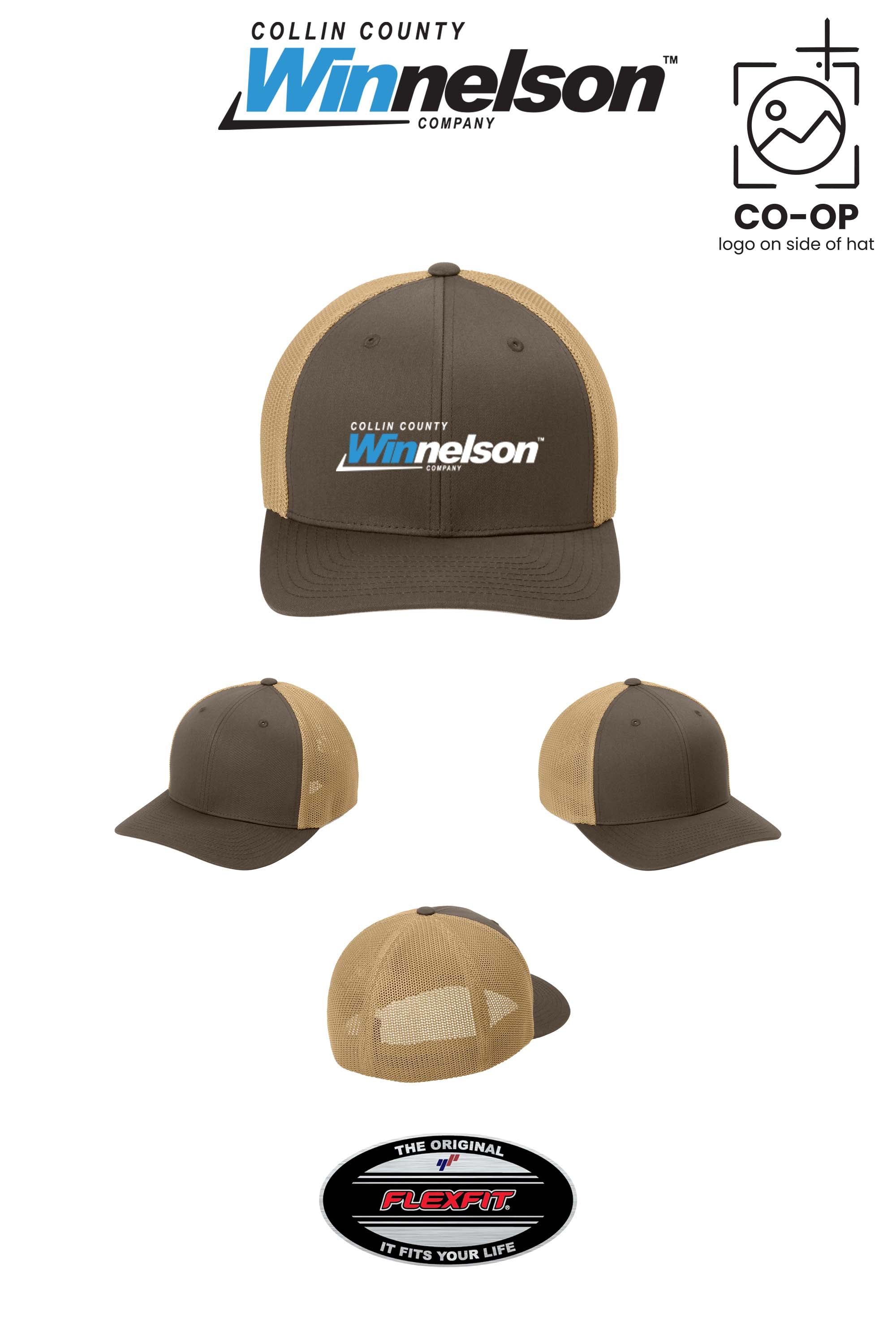 Port Authority® Flexfit® Mesh Back Cap - Collin County Winnelson