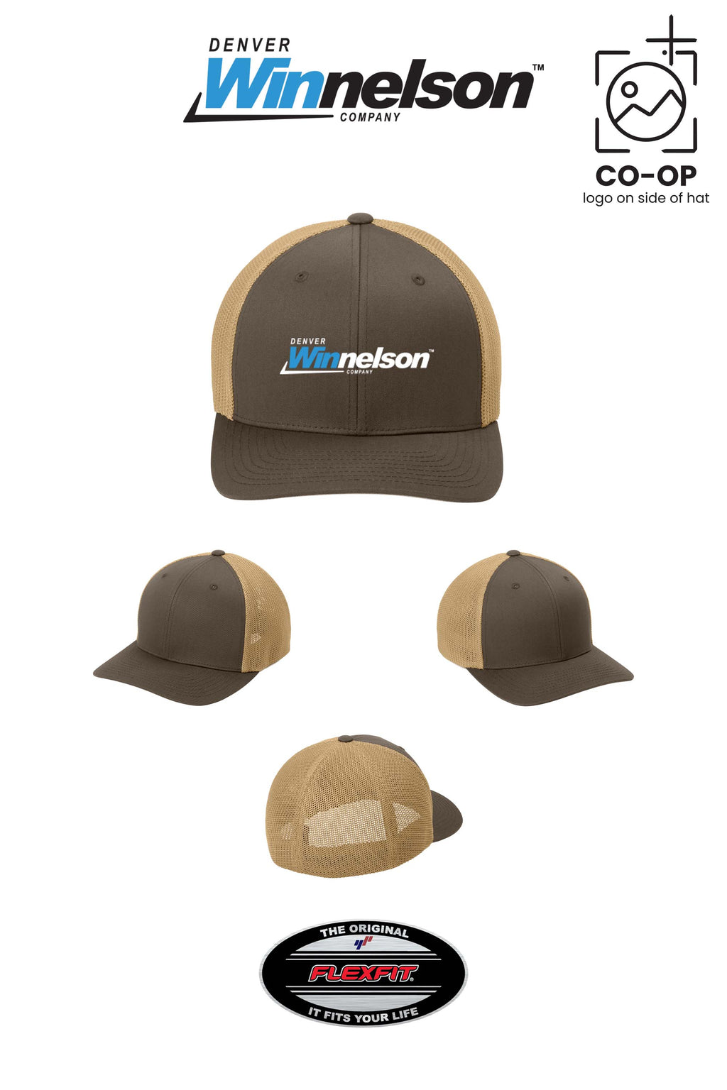 Port Authority® Flexfit® Mesh Back Cap - Denver Winnelson